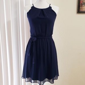 🚨SOLD🚨 Iz Byer Navy Dress